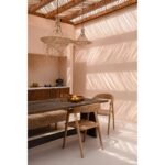 Suspension en rotin Mykonos – Naturel – M