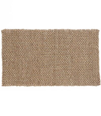 Tapis Sizali - Naturel - 120x70 en sisal tissé pour intérieur style bohème