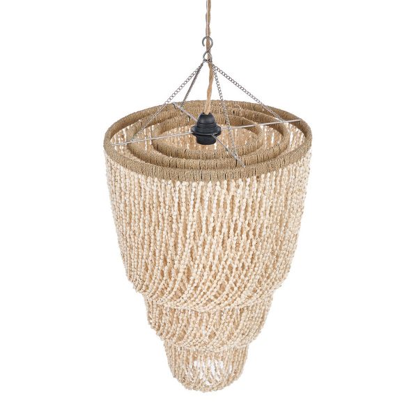 Lustre Coquille Lagon - Naturel - L
