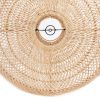 Suspension Wholely en rotin naturel – S