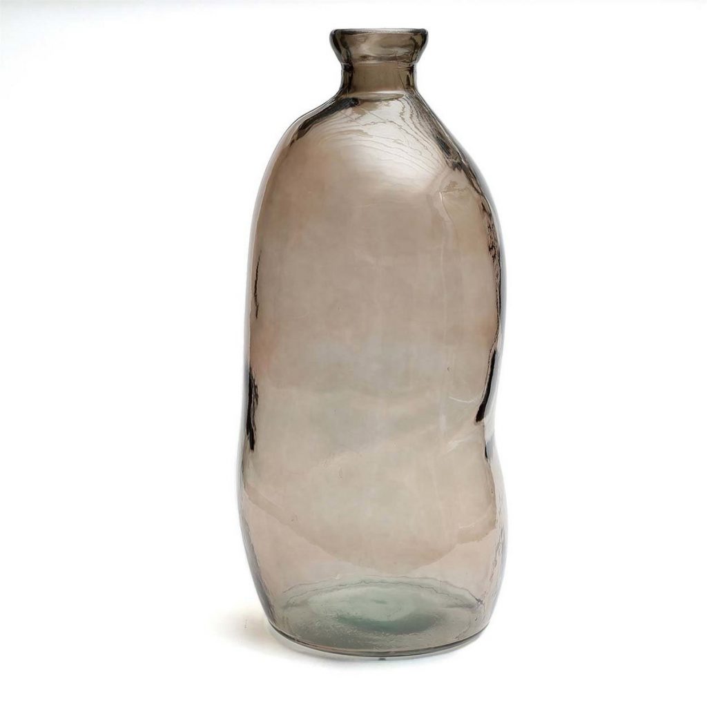 Vase Jinsuo Beige au design organique et élancé