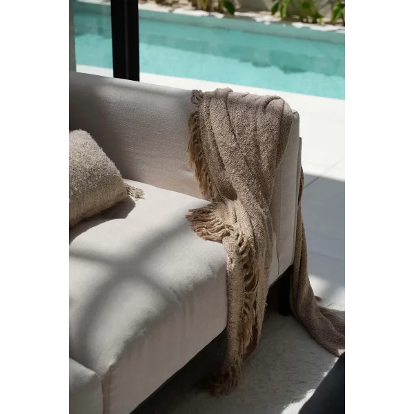 Plaid Le s'il vous - Beige