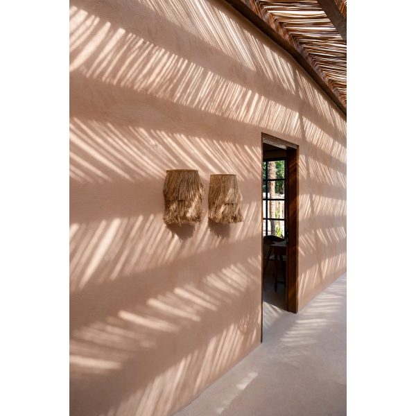 Applique Murale Abaca - Naturel - S