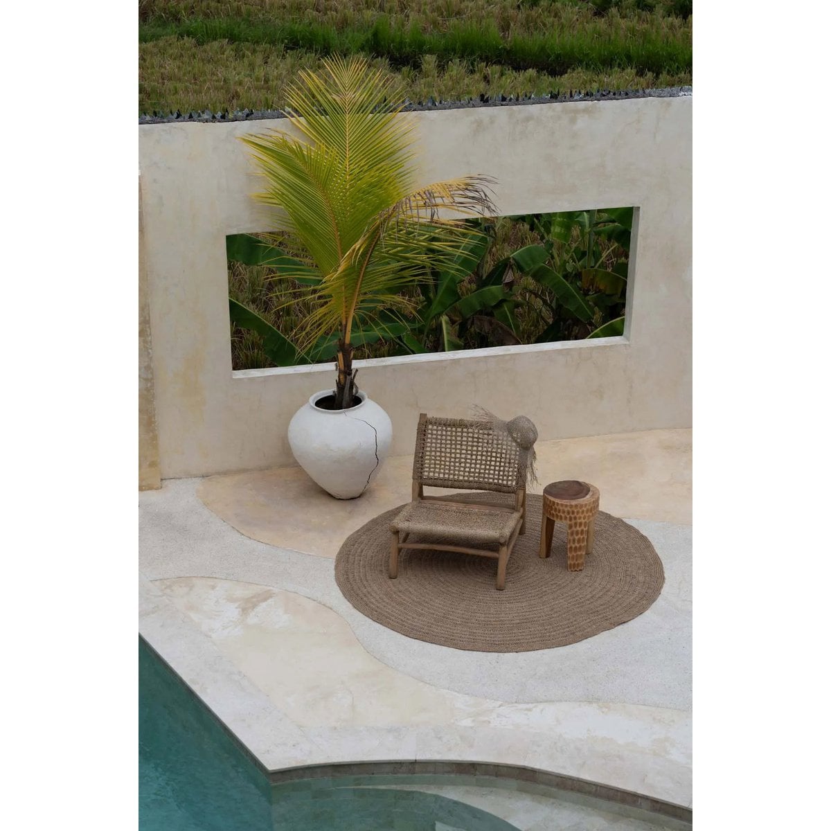 Le Tapis en Joncs de Mer - Naturel - 200 – Image 5