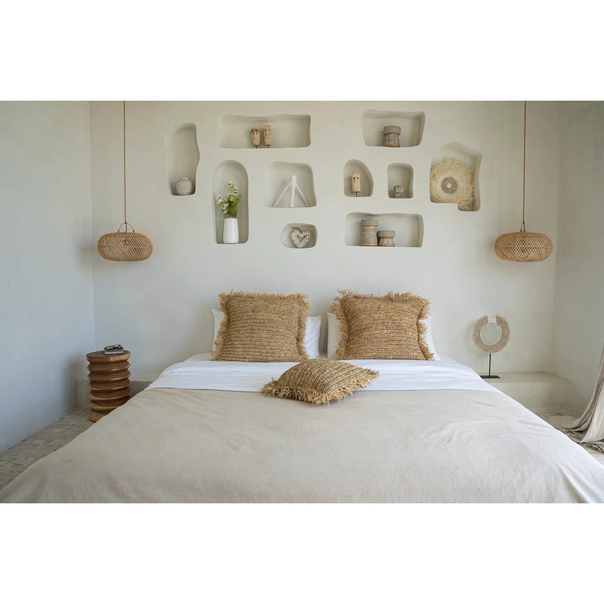 Suspension Wholely en rotin naturel – S – Image 6