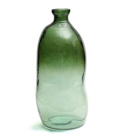 Vase Jinsuo vert en verre , une pièce décorative et élégante pour sublimer l’intérieur.