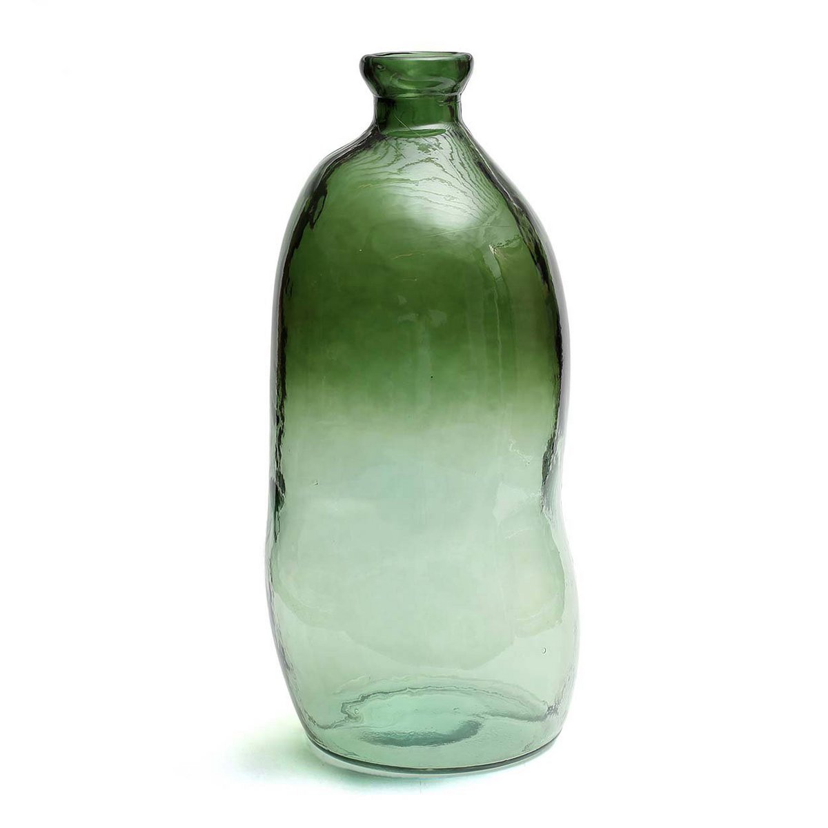 Vase Jinsuo vert en verre , une pièce décorative et élégante pour sublimer l’intérieur.