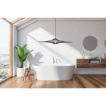 Suspension bois noir SINGING - D124