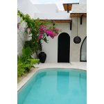 Suspension en rotin Bulle – Noir – S