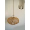 Suspension Wholely en rotin naturel – S