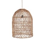 88269301-f4e6-4e33-ad19-781ba85f6b9f_1200x1200_fill.jpg Suspension Xiomara S en feuille de bananier naturel tressé artisanal en fibres naturelles