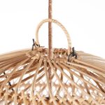 Suspension en rotin Bulle - M