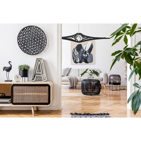 Suspension XL Singing noire – D160 cm