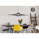 Suspension bois noir SINGING - D124