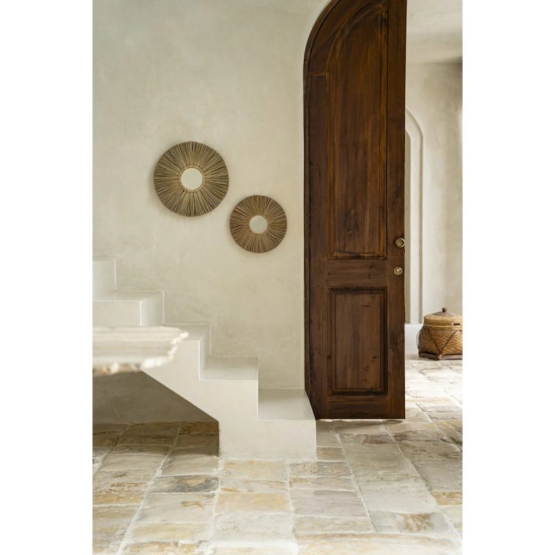 Miroir Alang Alang – Naturel – L