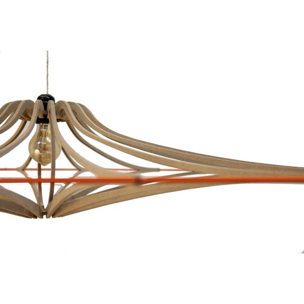 Suspension bois brut SINGING - D124