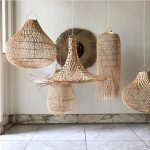 Suspension en rotin Mykonos – Naturel – M