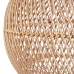 Suspension en rotin Bulle - M