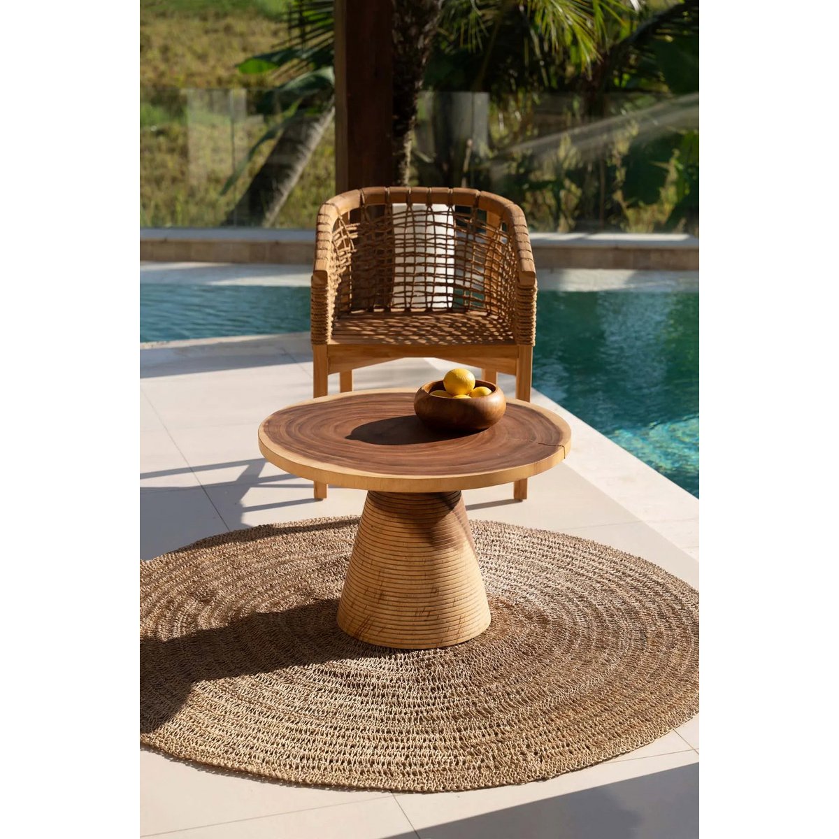 Le Tapis en Joncs de Mer - Naturel - 200 – Image 3