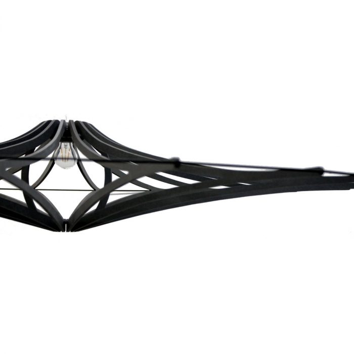 Suspension design XL Singing noire – Ø160 cm
