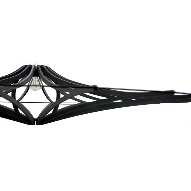 Suspension design XL Singing noire – Ø160 cm