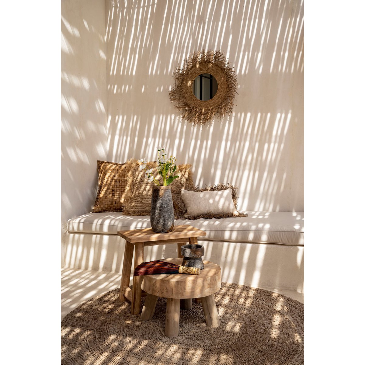 Le Tapis en Joncs de Mer - Naturel - 200 – Image 8