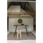 Tabouret de bar en bois de teck Kedut