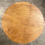 Tabouret de bar en bois de teck Kedut