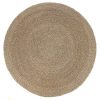 Tapis I'm - Naturel rond en sisal naturel tressé diamètre 200 cm