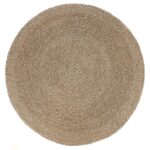 Tapis I'm - Naturel rond en sisal naturel tressé diamètre 200 cm