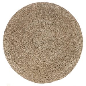 Tapis I'm - Naturel rond en sisal naturel tressé diamètre 200 cm