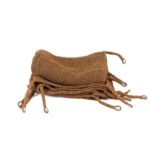 Carré Coco Shade naturel 300x300 en fibre de coco, voile d’ombrage carrée extérieure style organique