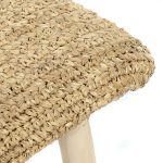 Le banc en raphia - Naturel