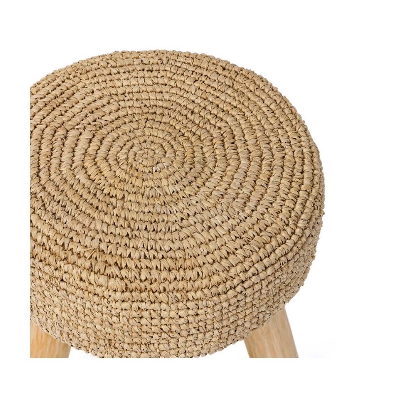 Le Tabouret Raphia - Naturel – Image 4