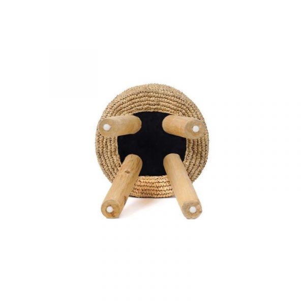 esprit-rotin-tabouret-raphia Le Tabouret Raphia - Naturel