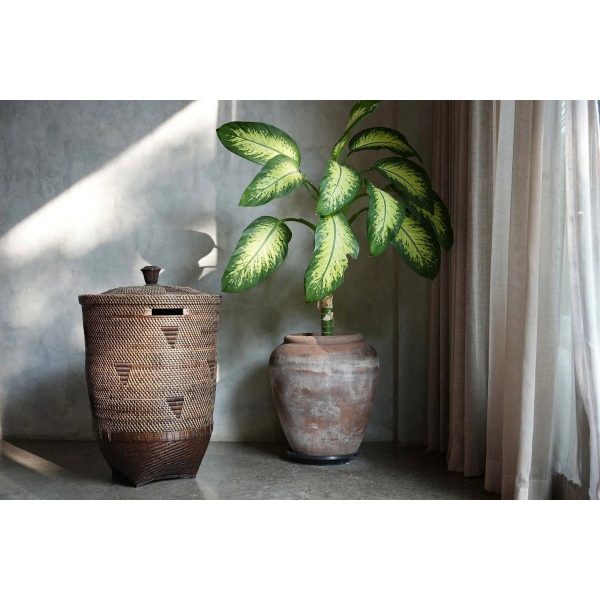 Panier à linge Colonial - Brun