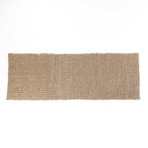 Tapis Sizali 200x70 en sisal naturel tapis couloir fibre naturelle intérieur