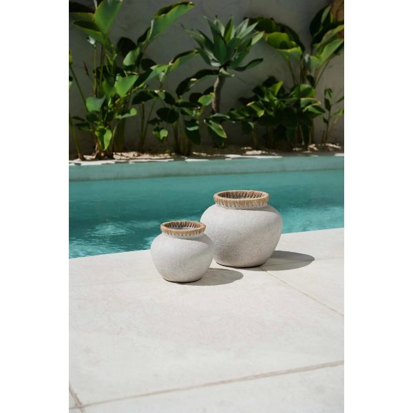 Le Vase Styly - Béton Naturel - M