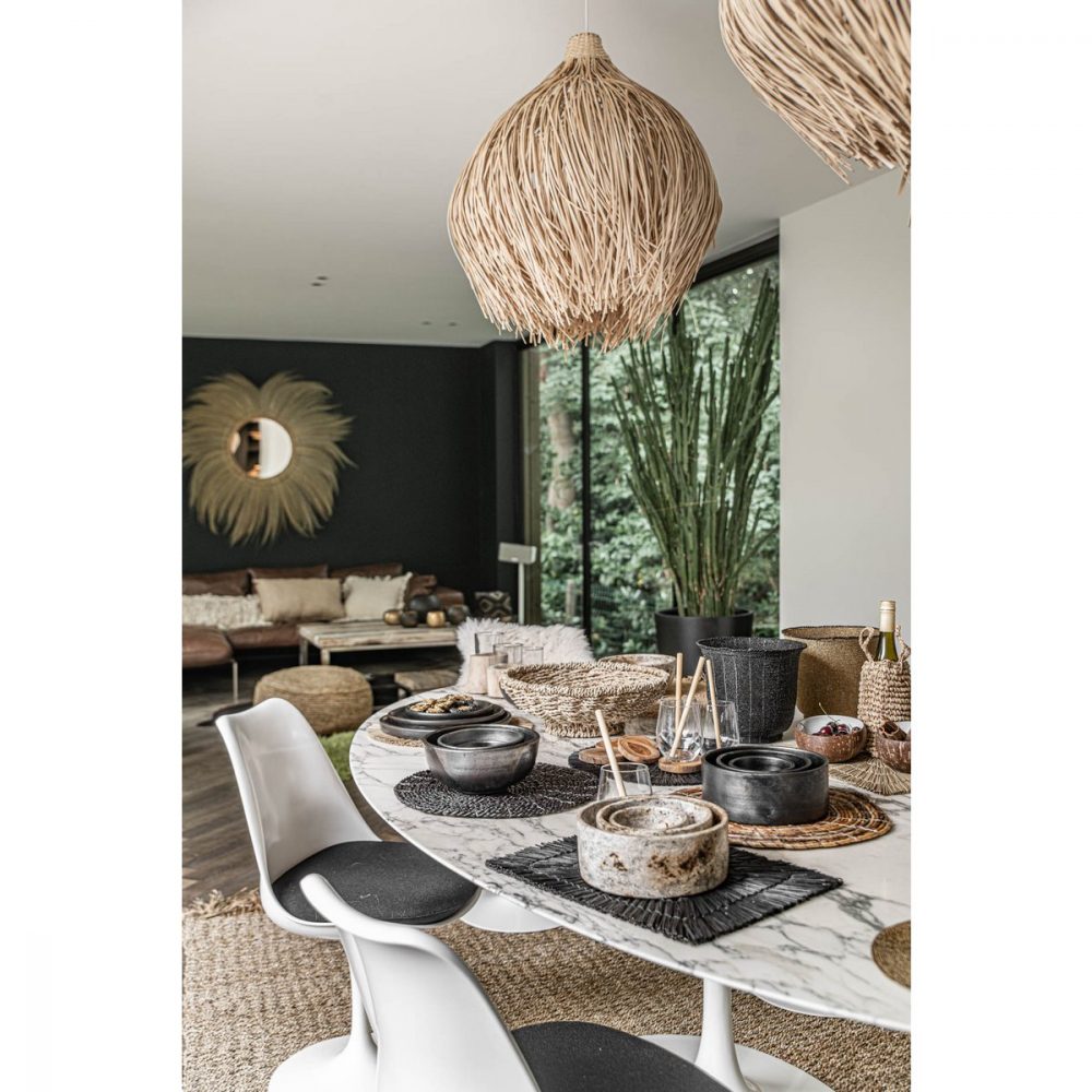 Le Pendentif Shaggy Figue – Naturel – L