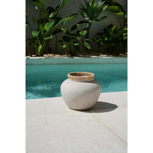 Le Vase Styly - Béton Naturel - M