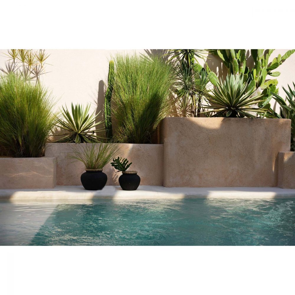 Le Vase Styly – Noir Naturel – M