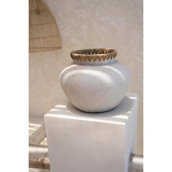 Le Vase Styly - Béton Naturel - M