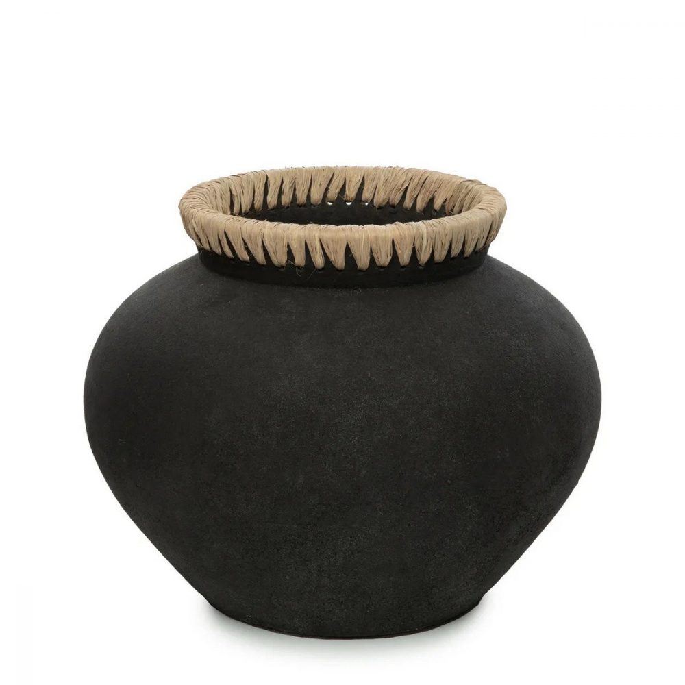 Le Vase Styly – Noir Naturel – L
