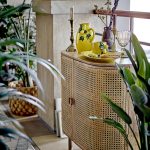 Buffet en bois de manguier et rotin Bandol
