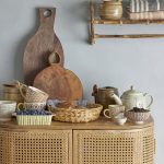 Buffet en bois de manguier et rotin Bandol
