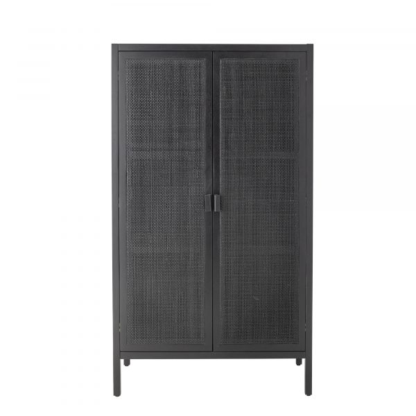armoire_marikka_en_bois_et_rotin_noir (3) Armoire en bois et rotin noir - Marikka