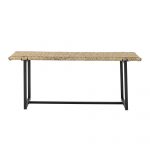 Banc en polyrattan naturel ADILLY