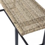 Banc en polyrattan naturel ADILLY