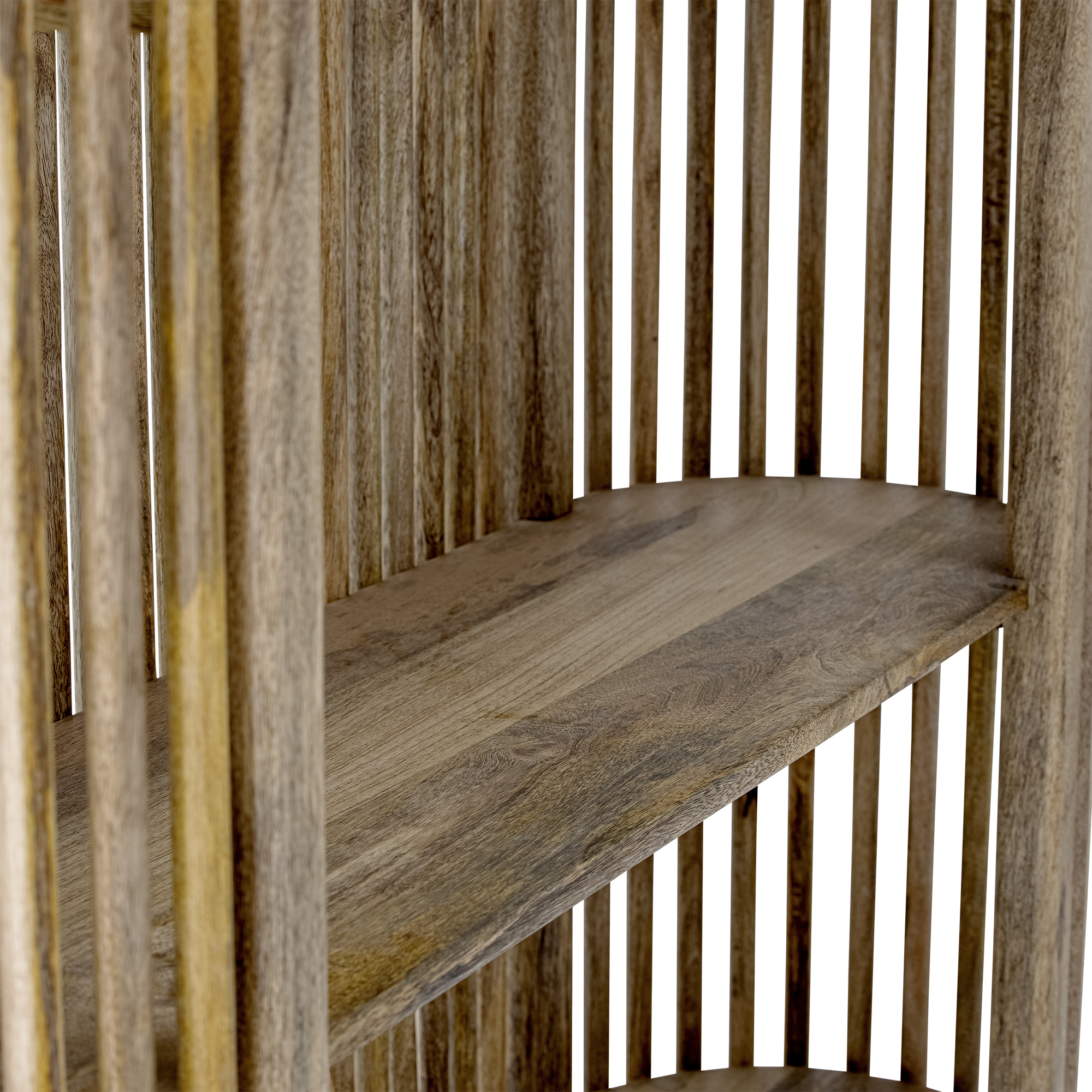 Bibliothèque en bois de manguier Sali – Image 5