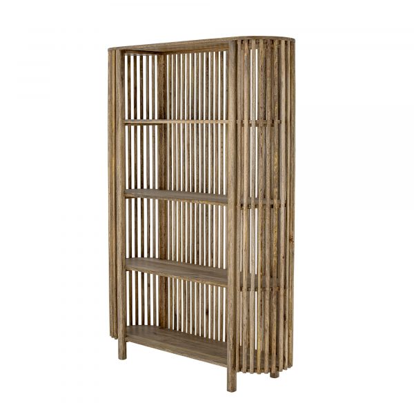 Bibliothèque en bois de manguier Sali